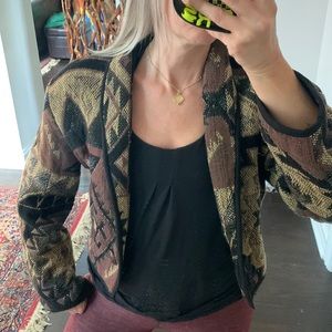 SOUTHWEST RODEO CROP JACKET LIKE DOUBLE D RANCH